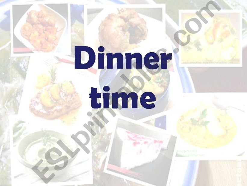 Dinner Time powerpoint