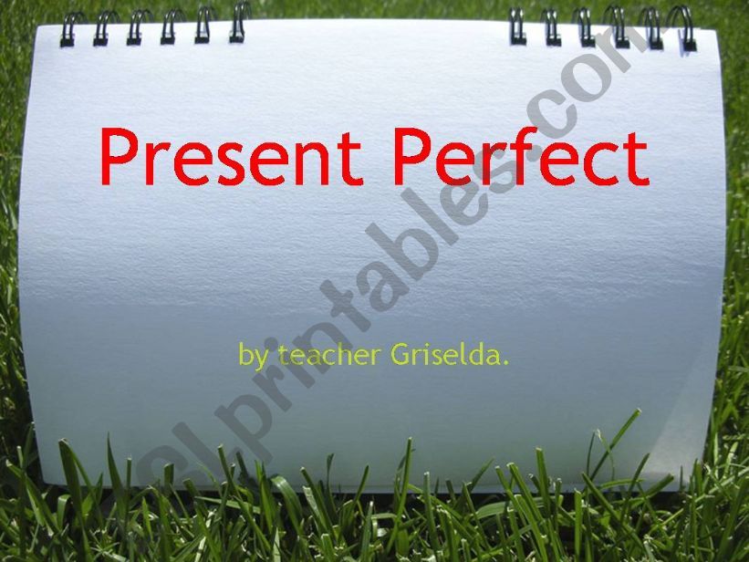 Present Perfect powerpoint