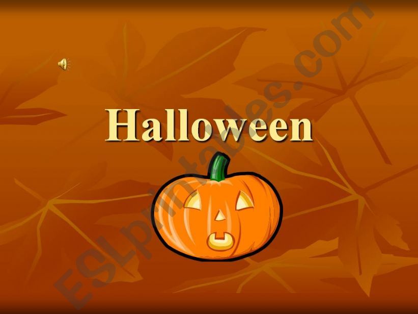 Halloween powerpoint