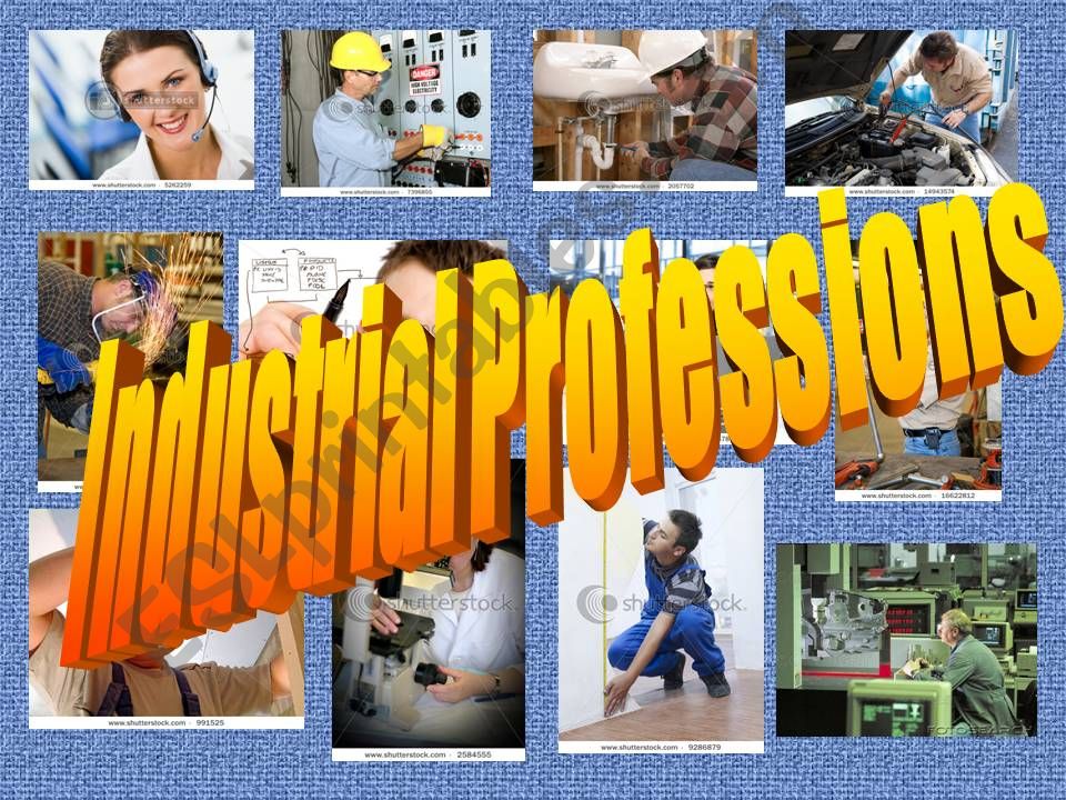 industrial occupations powerpoint