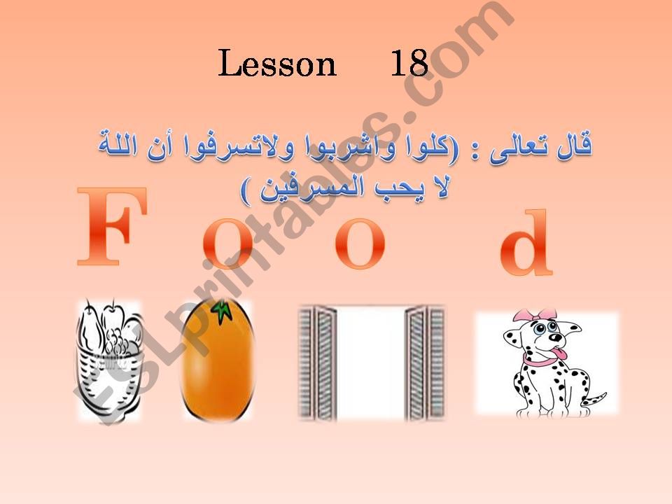 Food  powerpoint