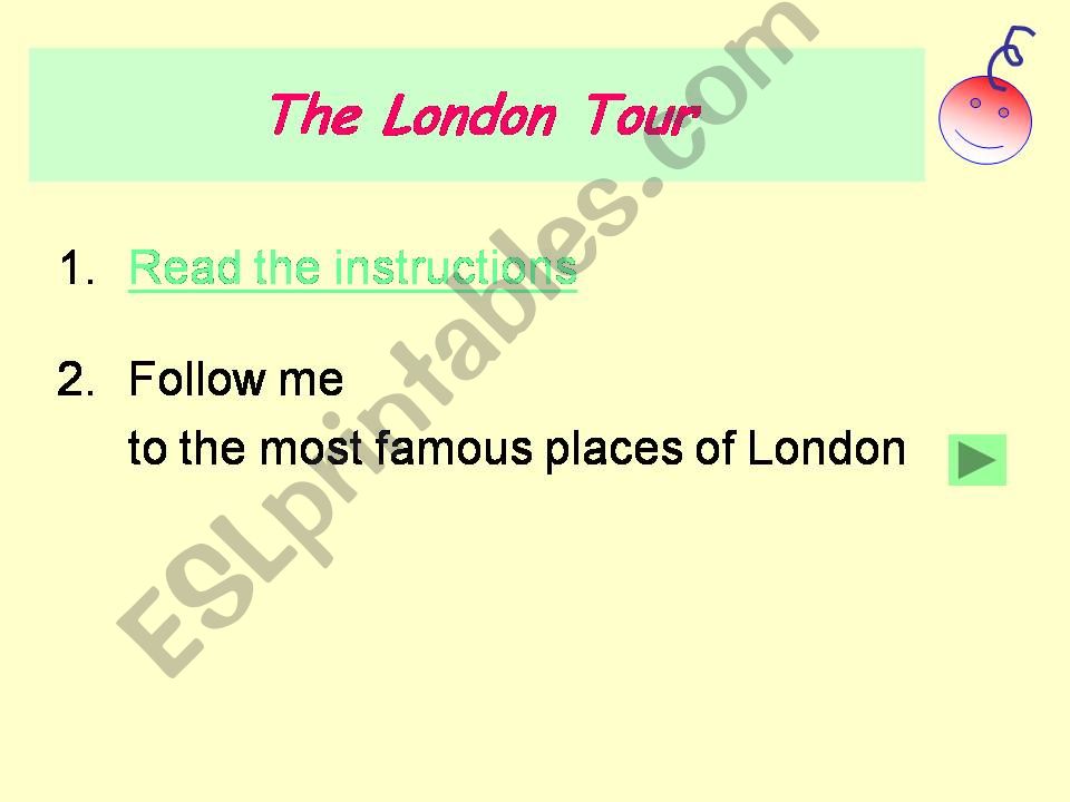 London Tour powerpoint