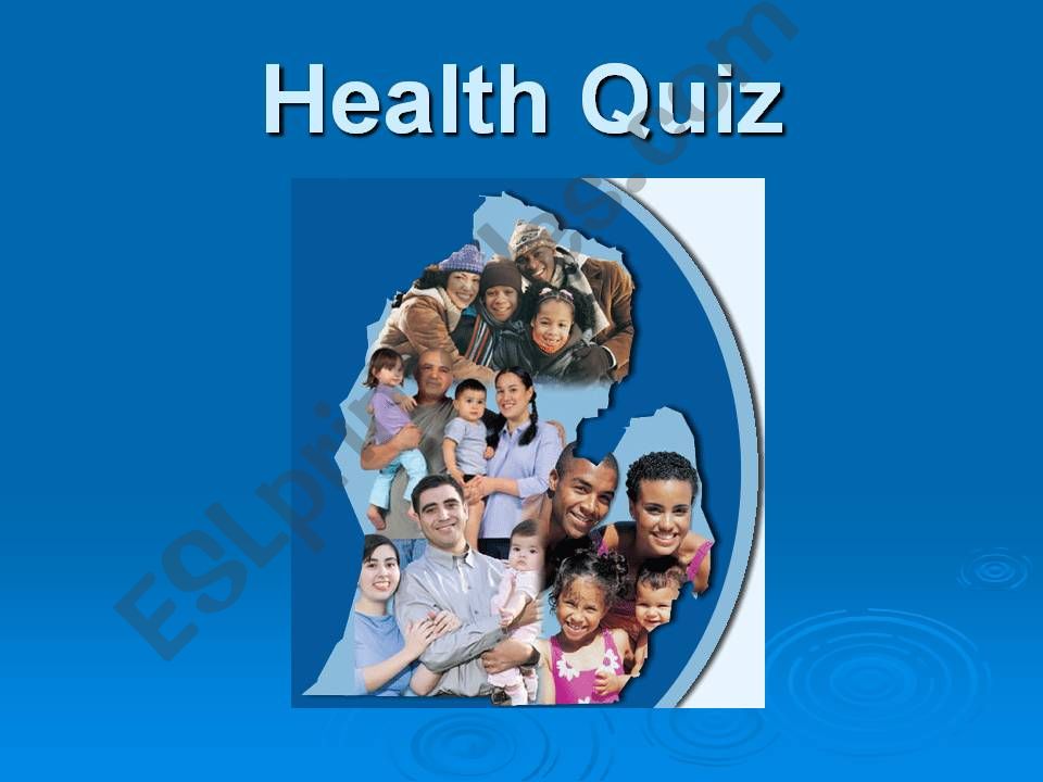 Health Quiz powerpoint