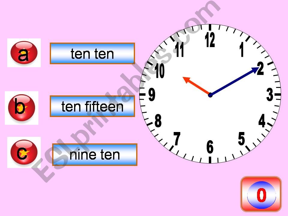 Time game powerpoint
