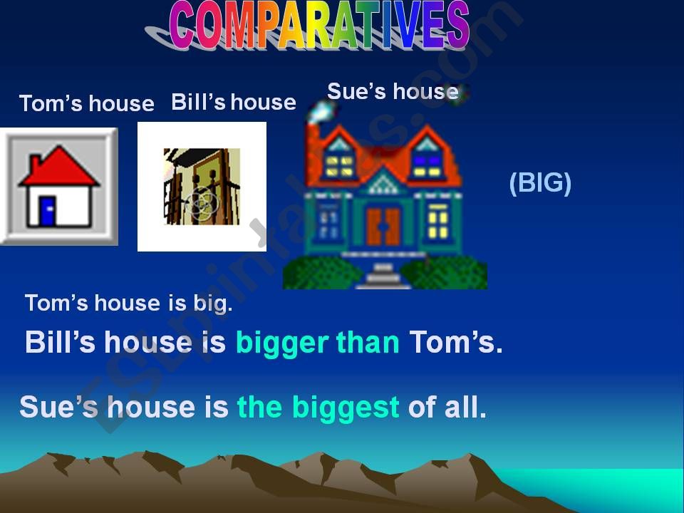 comparatives powerpoint