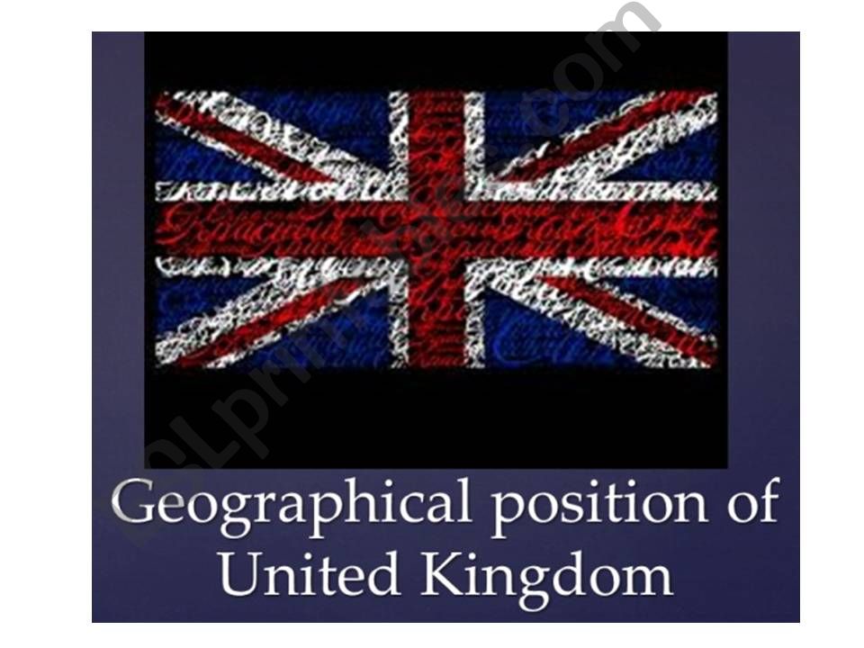 Geographical position of United Kingdom