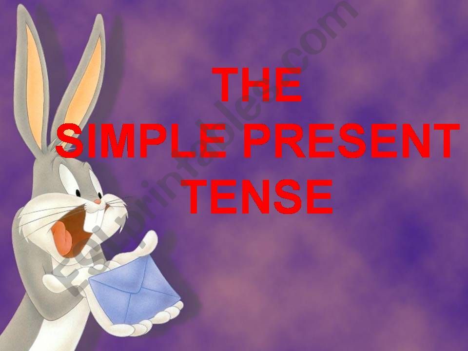 present tense powerpoint