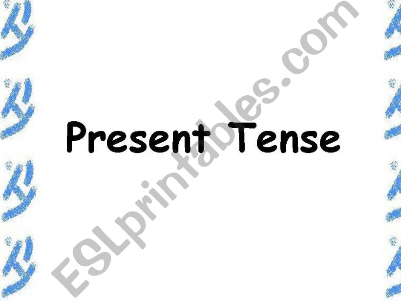 Simple Present Tense  powerpoint