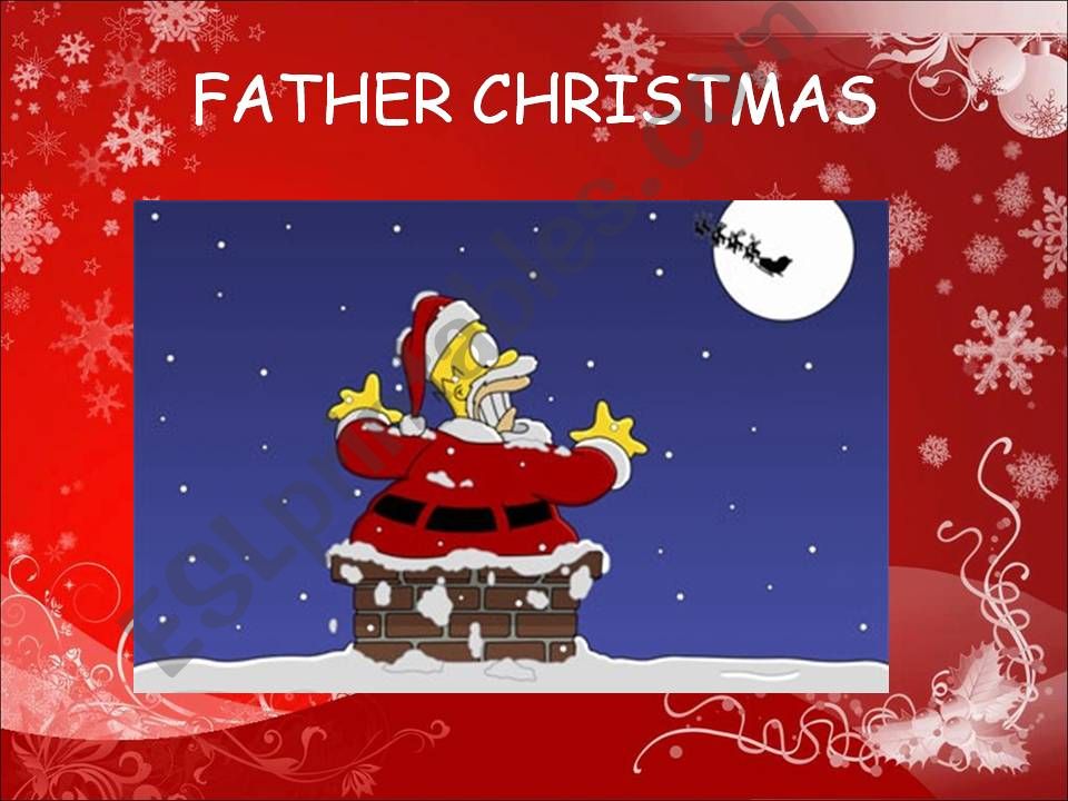 CHISTMAS WITH SIMPSON part 2 powerpoint