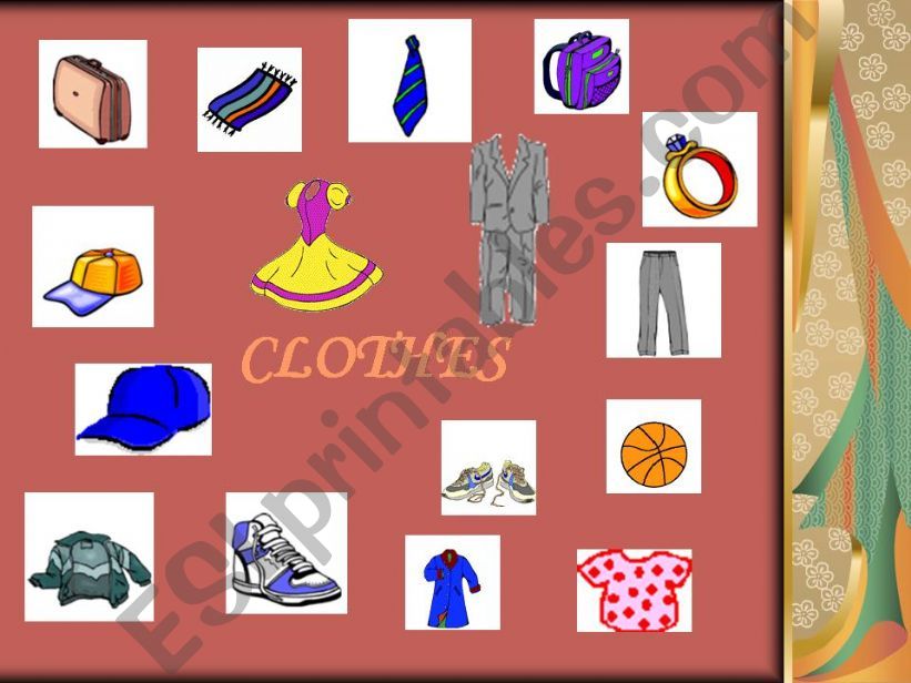  clothes and colours powerpoint