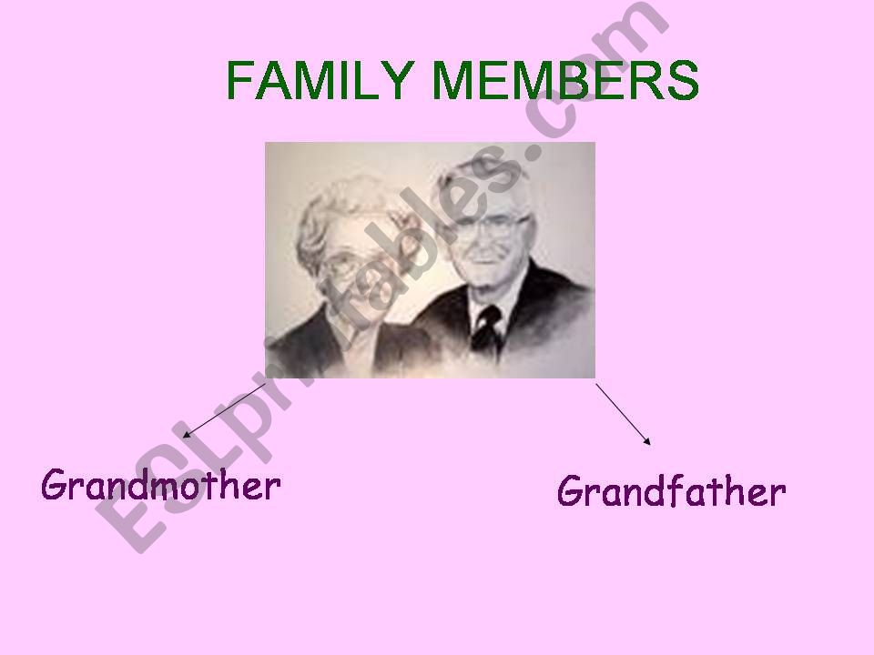 Family Members powerpoint