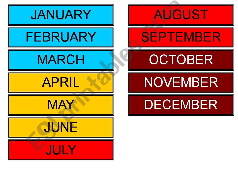 MAKE YOUR OWN CALENDAR powerpoint