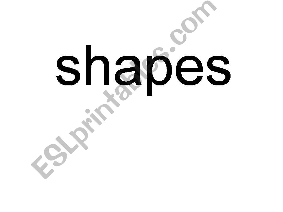 Shapes powerpoint