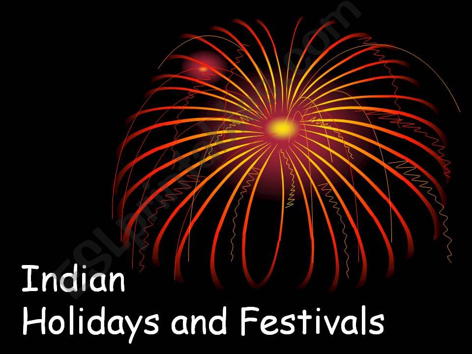 indian festivals and hoildays 