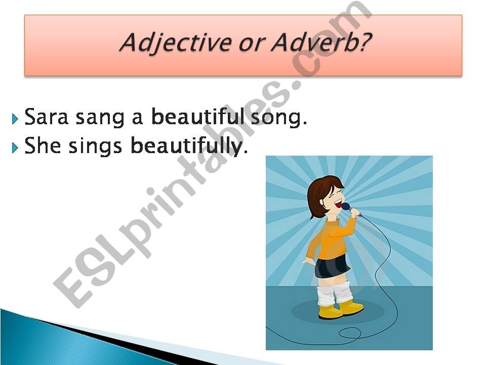 adjective or adverb powerpoint