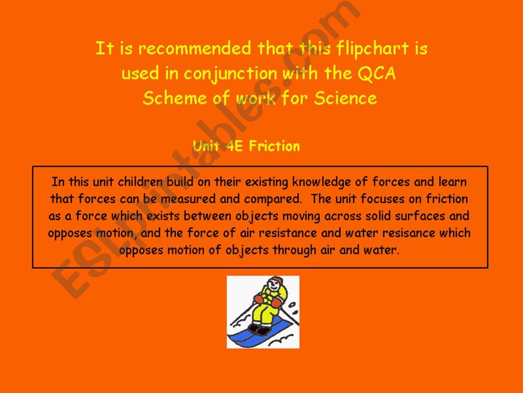 science_unit4e Friction powerpoint