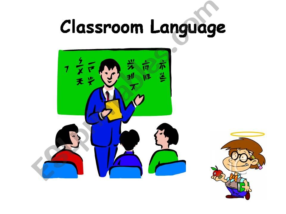 Classroom Language powerpoint