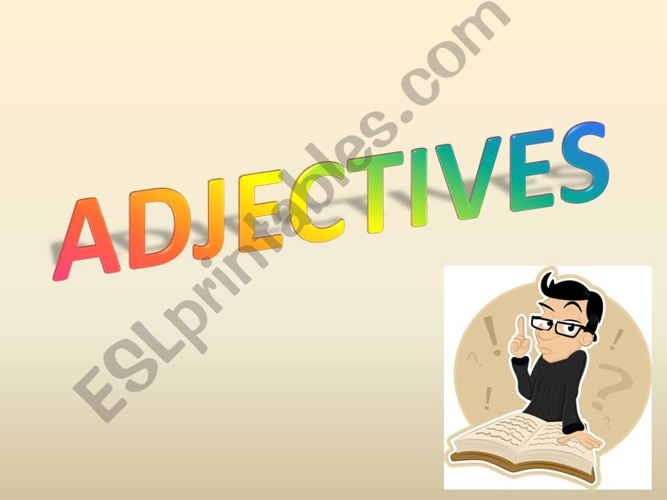 Adjectives powerpoint