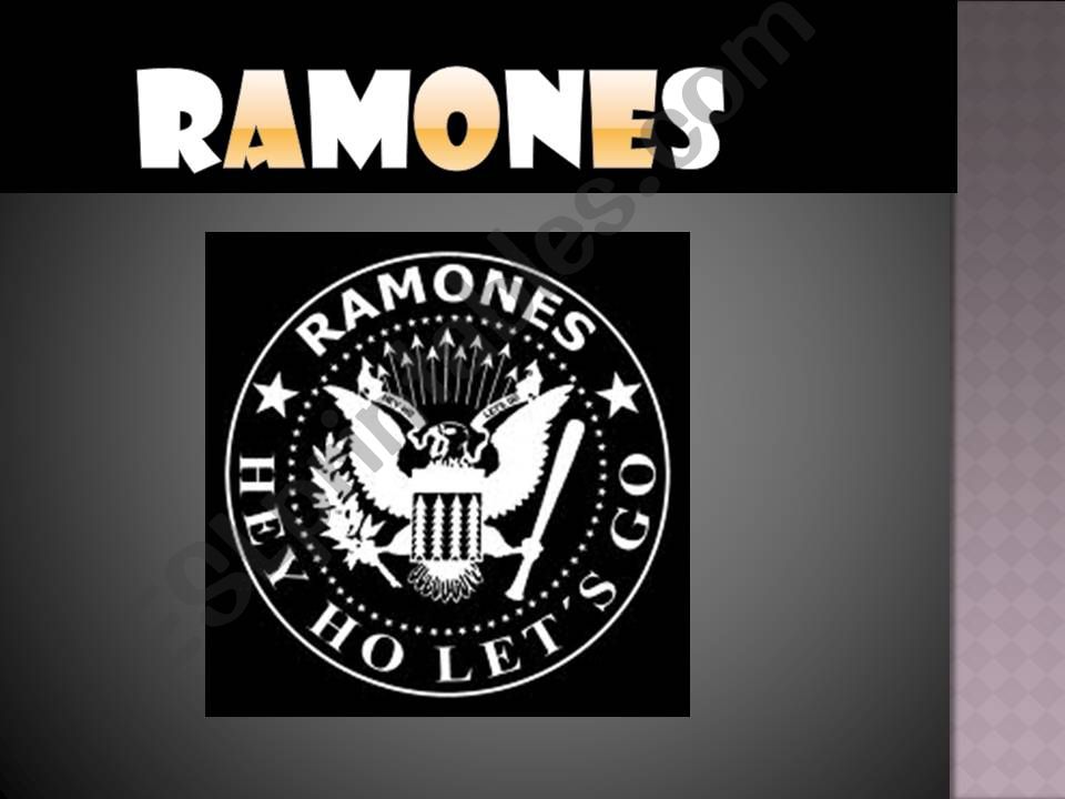 RAMONES powerpoint