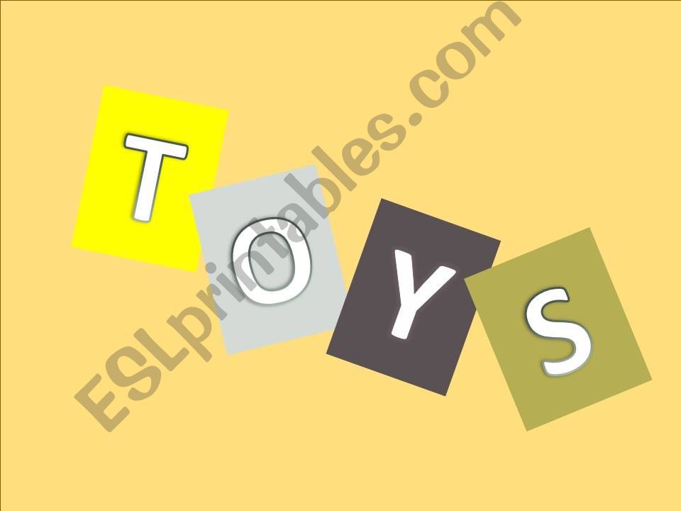 toys powerpoint