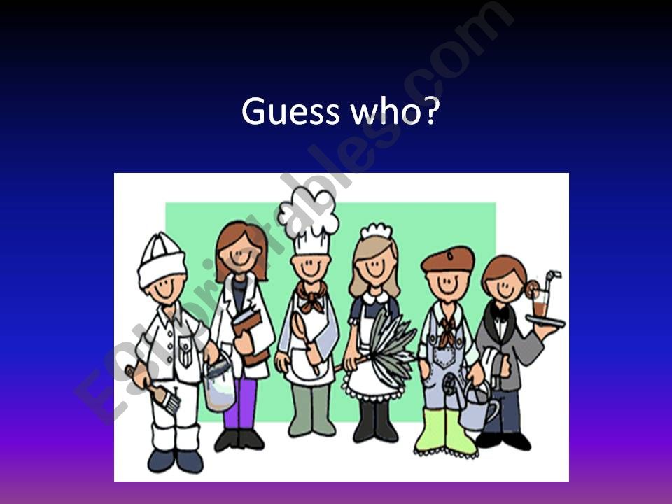 Guess who? part 2 powerpoint