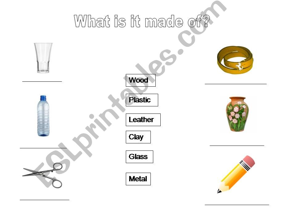 Materials powerpoint