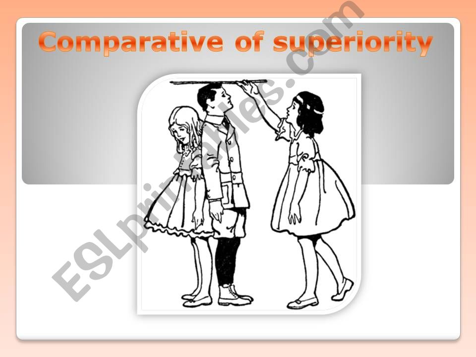 comparative of superiority powerpoint