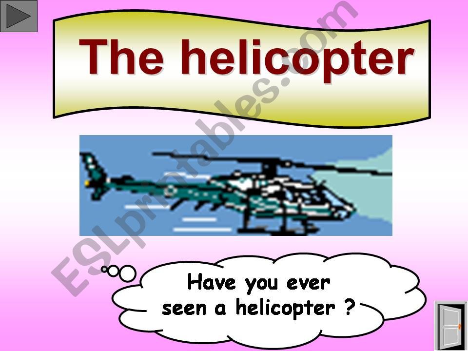 helicopter part 1-3 powerpoint