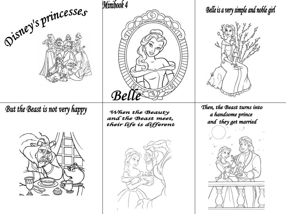 Minibook- Princesses Part 2 powerpoint