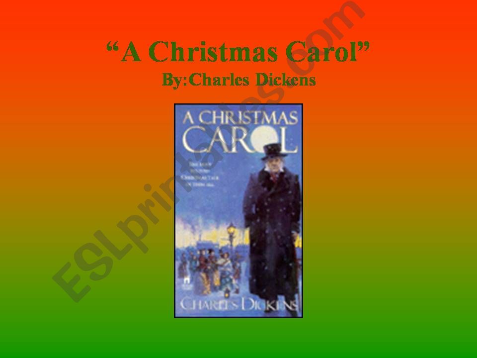 A christmas carol Powerpoint powerpoint