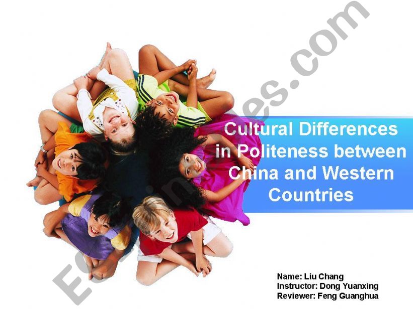 Culture differences on politness