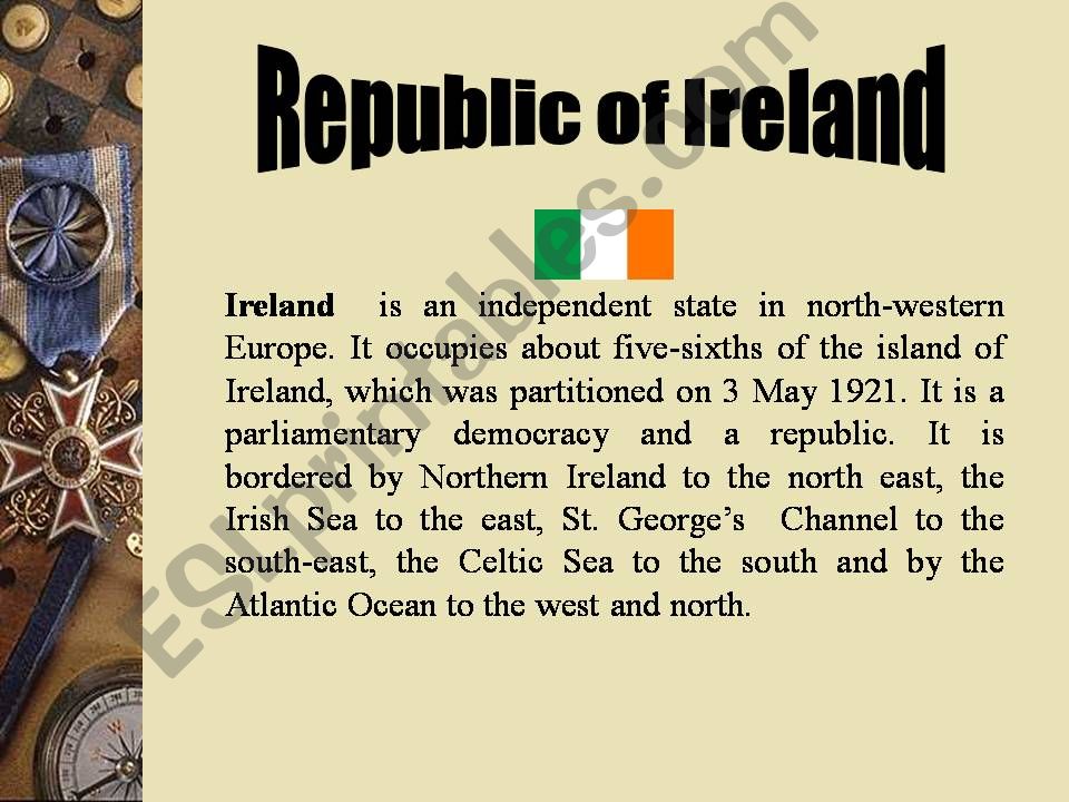 Ireland Quiz powerpoint