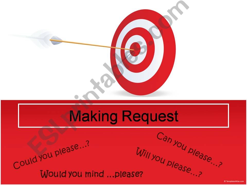 making request powerpoint