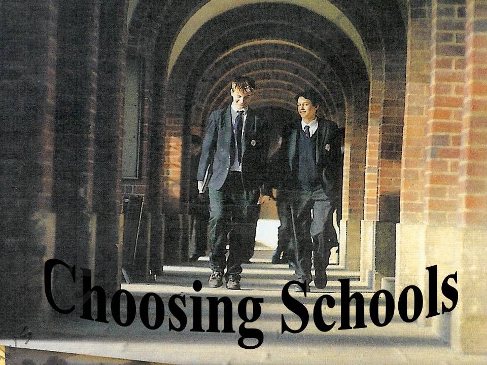 choosing school powerpoint