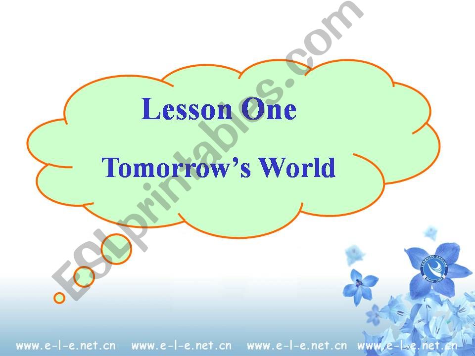 tomorrows world powerpoint