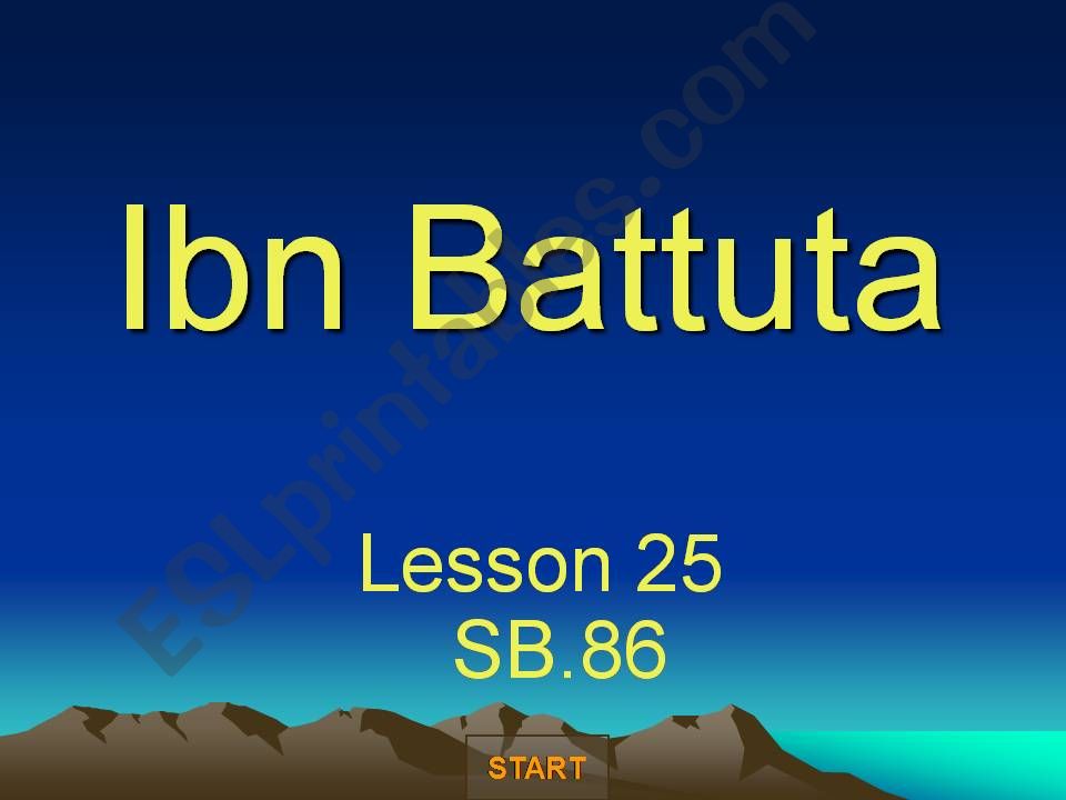 ibn batutta powerpoint