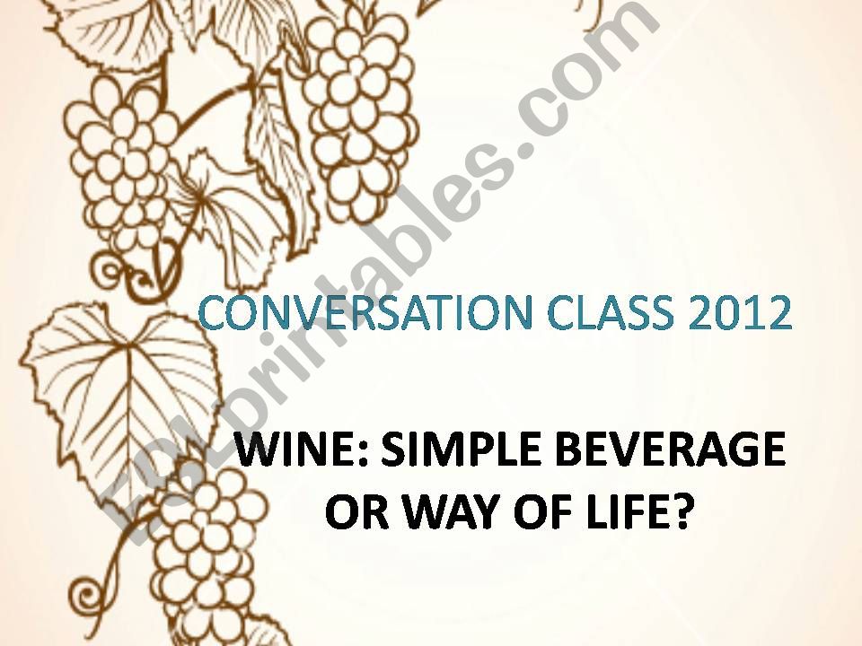 Wine Webquest powerpoint