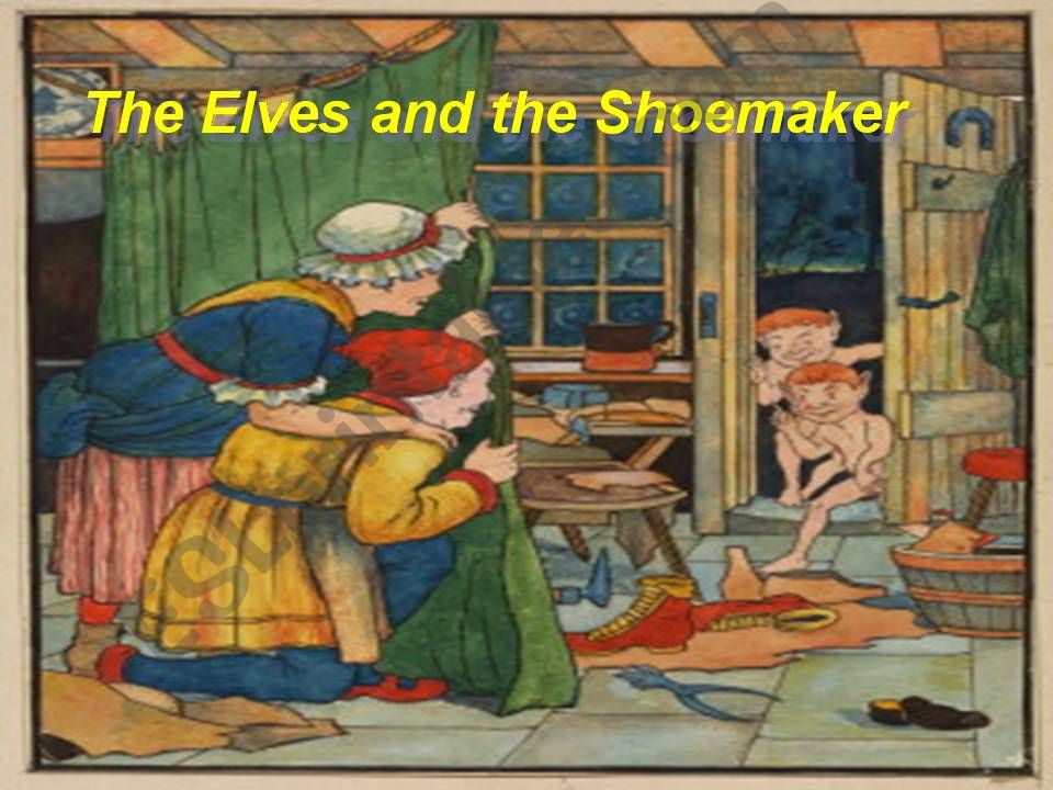 The Elves and The Shoemaker powerpoint