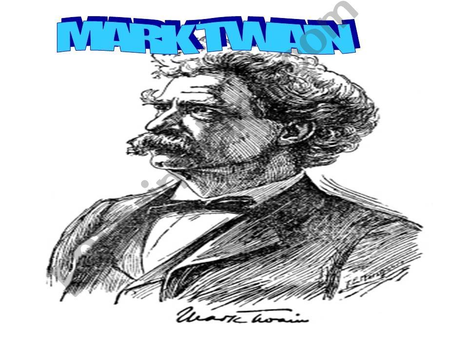 Mark Twain powerpoint