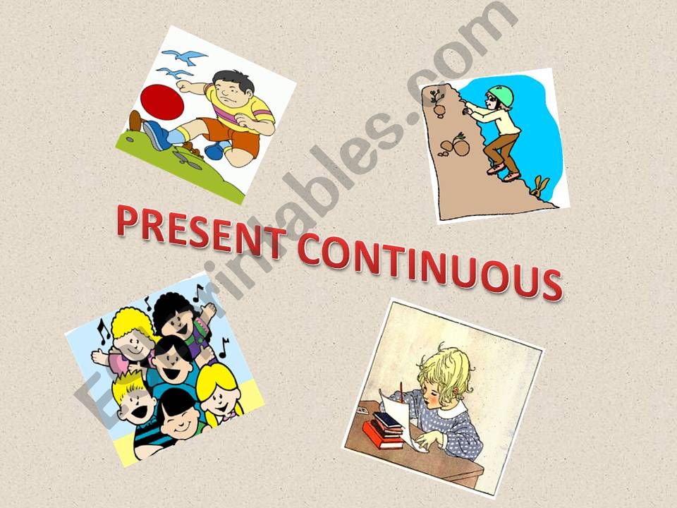 Present Continuous powerpoint