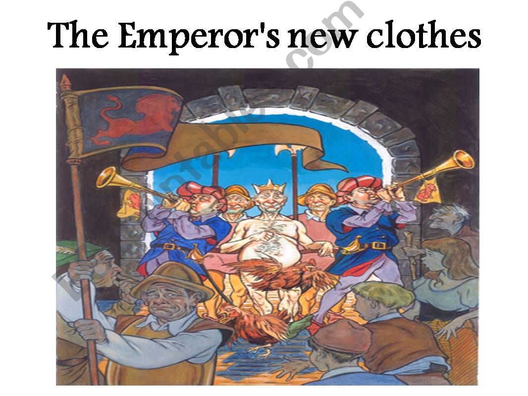 The Emperors new clothes powerpoint