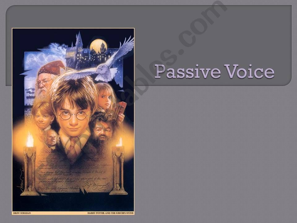 Passive Voice with Harry Potter