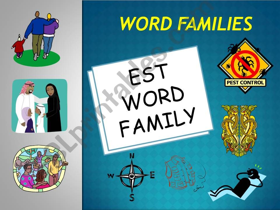 EST WORD FAMILY POWERPOINT powerpoint