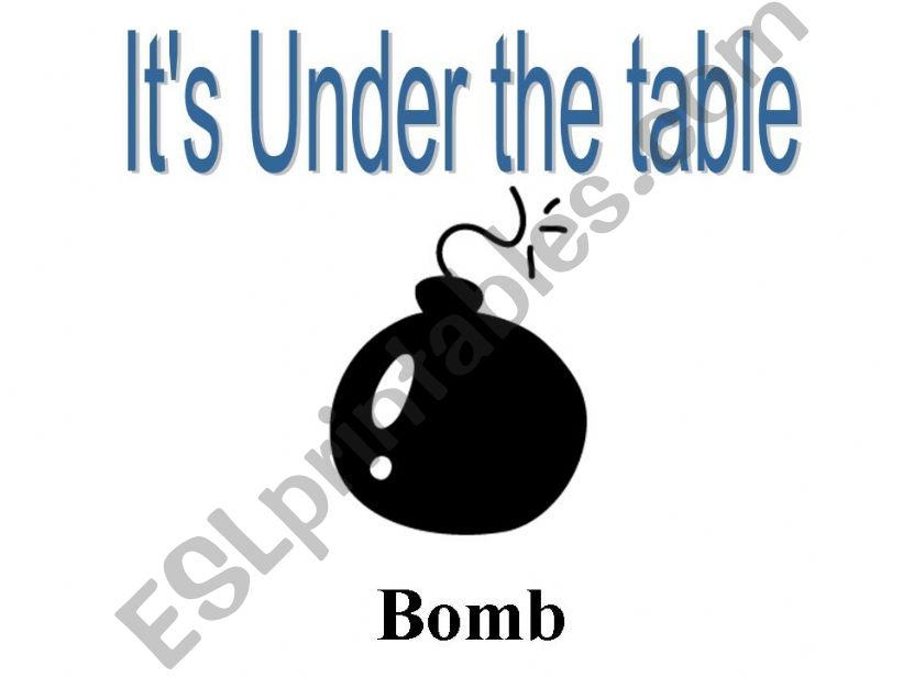 Bomb Game powerpoint