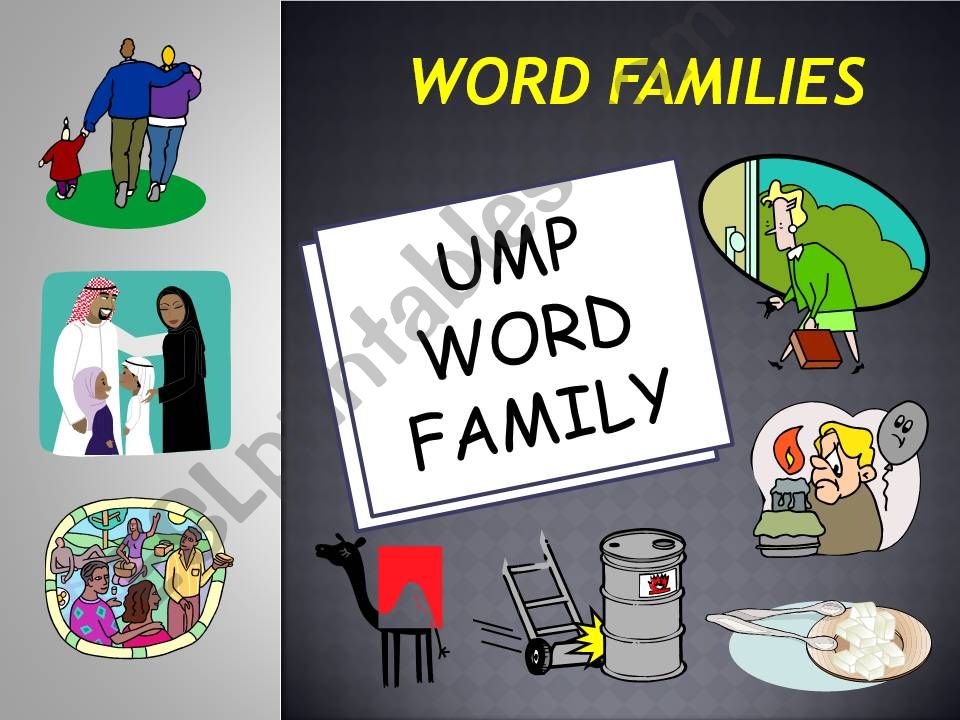 UMP WORD FAMILY POWERPOINT powerpoint