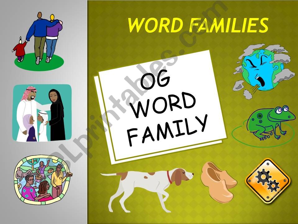 OG WORD FAMILY POWERPOINT powerpoint
