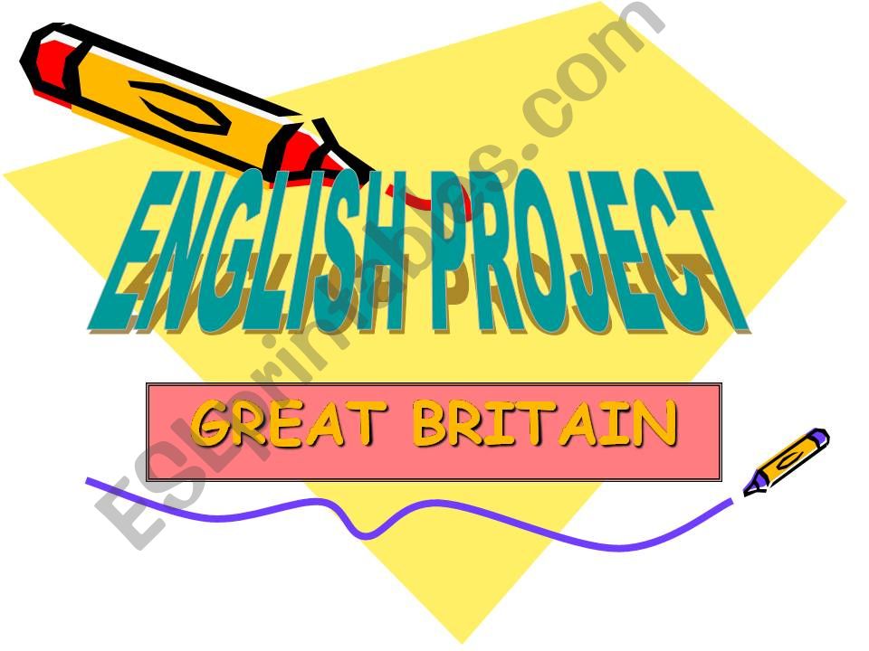 ESL - English PowerPoints: English Project - Great Britain