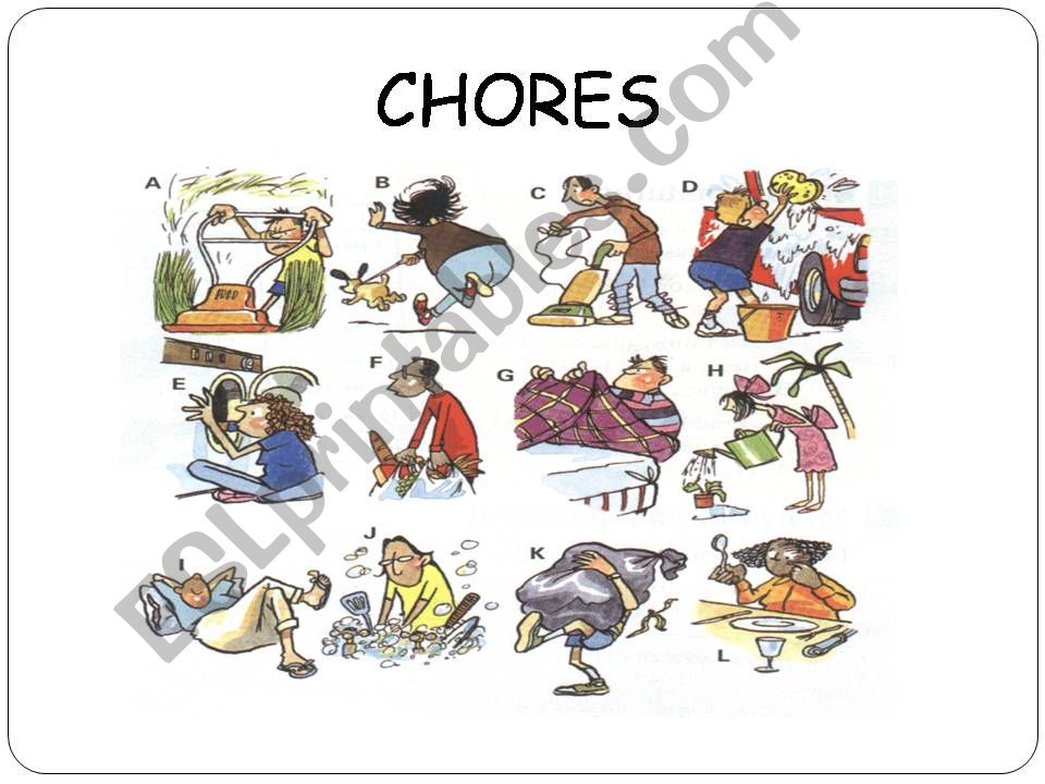 Chores powerpoint