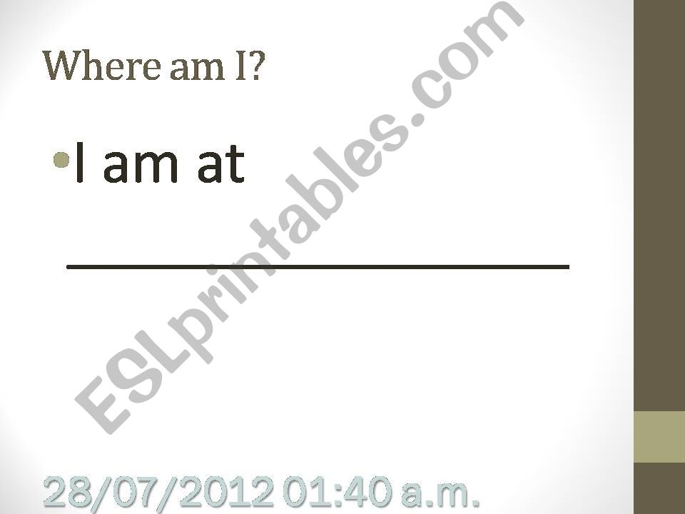 Verb Be simple past powerpoint