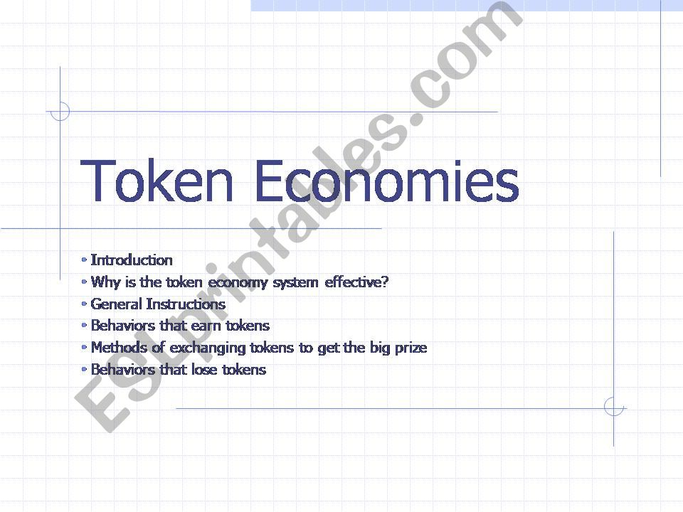 Token Economy powerpoint